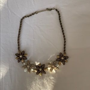 Flower Statement Necklace
